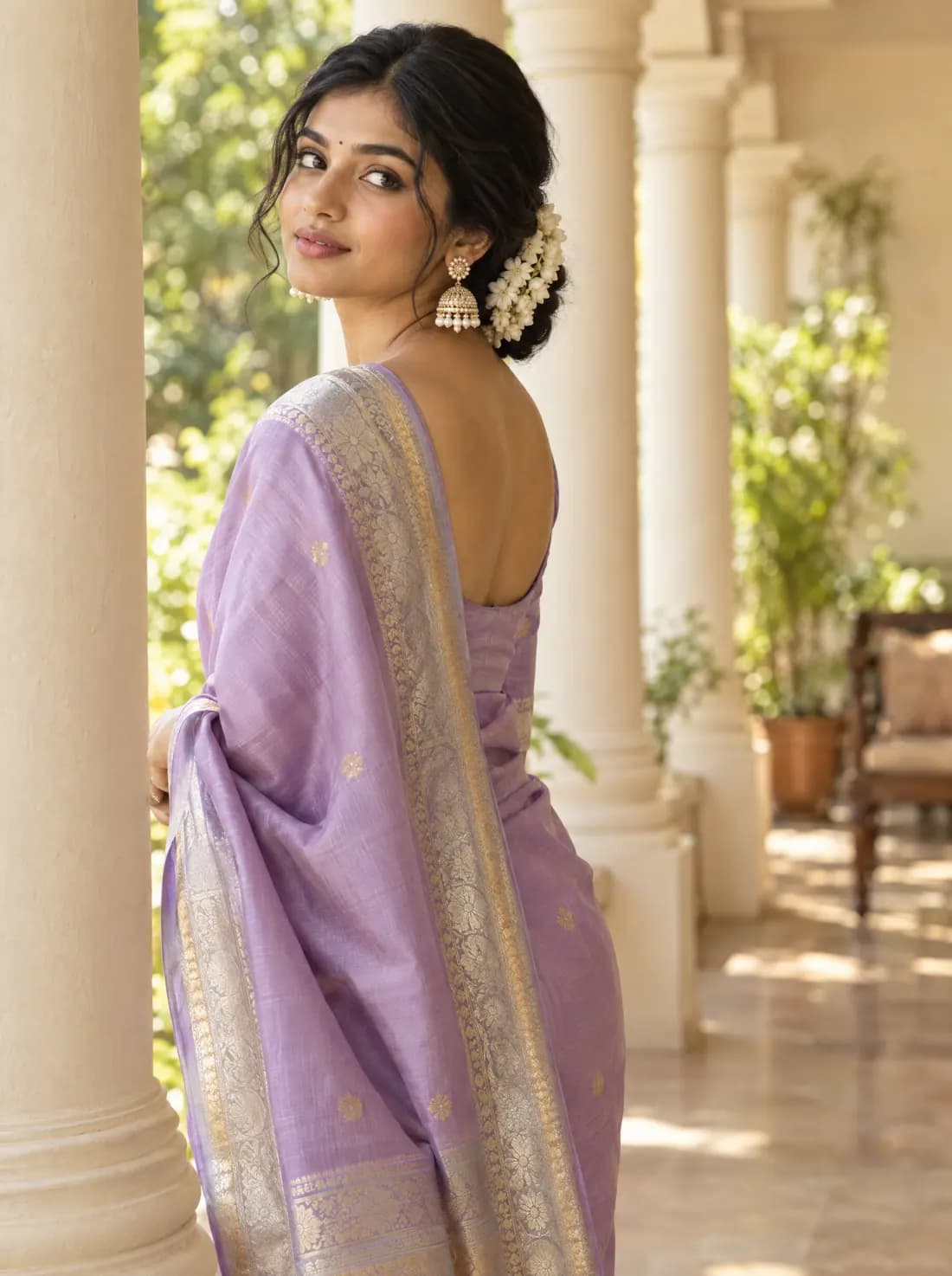 Lavender Linen Silk